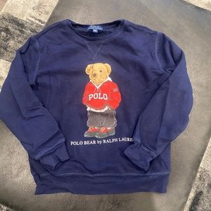 Boys Polo Bear Crewneck
